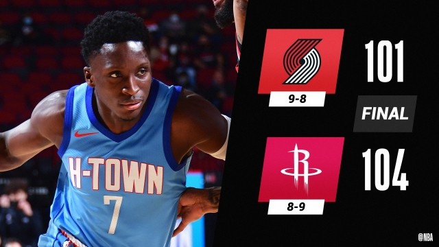 【nba】奥拉迪波25分 火箭四连胜