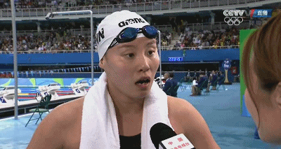 傅园慧竟不知自己摘铜 表示