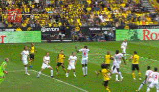 上半场佩里西奇,德弗莱破门.