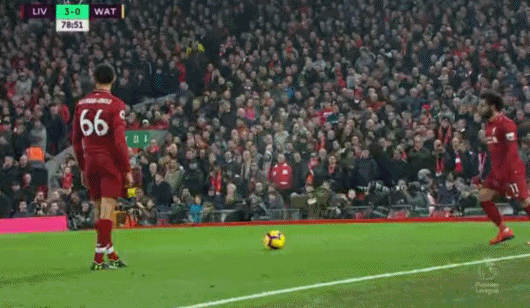 【英超】马内范戴克各2球 阿诺德3献助攻 利物浦5-0