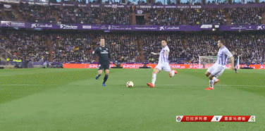 【西甲】本泽马两传一射 皇马4比1逆转巴拉多利德