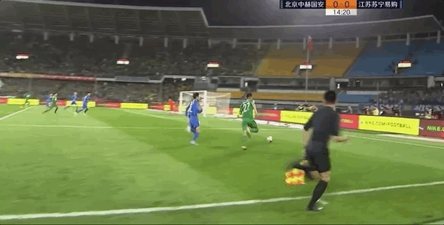 【gif】国安3比0苏宁 张玉宁,巴坎布,王子鸣进球