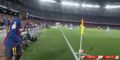 胡安米反越位成功后面对出击的特尔施特根铲射破门