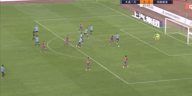 【gif】大连3比1建业 博阿滕双响 卡拉斯科点射