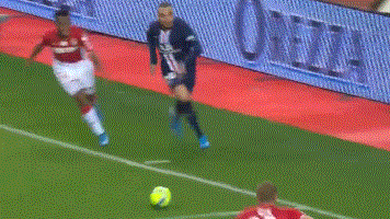 法甲 摩纳哥 1-4 巴黎 (87巴卡约科/24, 90 1姆巴佩,45 2(点球