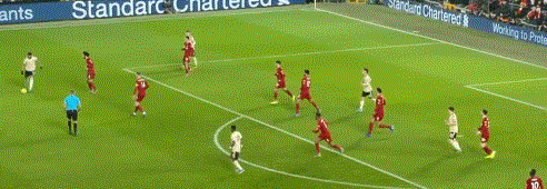 【英超】范戴克 萨拉赫建功 利物浦2比0胜曼联