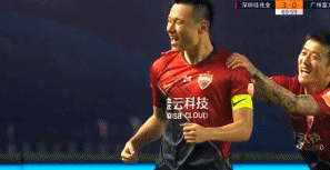 中超首轮,深足3-0富力,本赛季加盟深足的郜林担任场上队长,上演梅开
