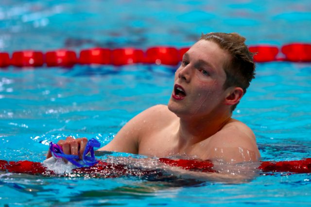 英国选拔赛100自斯科特47秒87夺冠