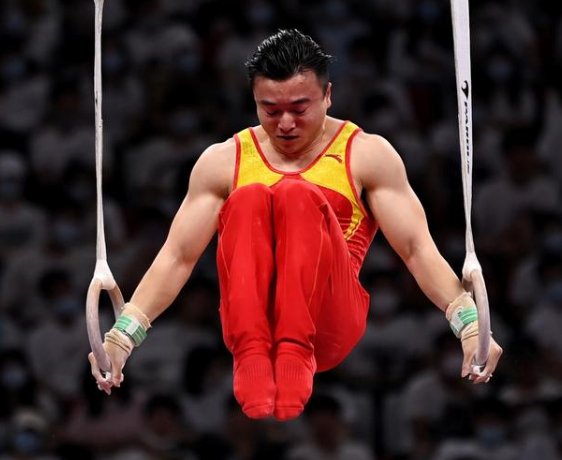 刘洋男子吊环摘金尤浩获得银牌