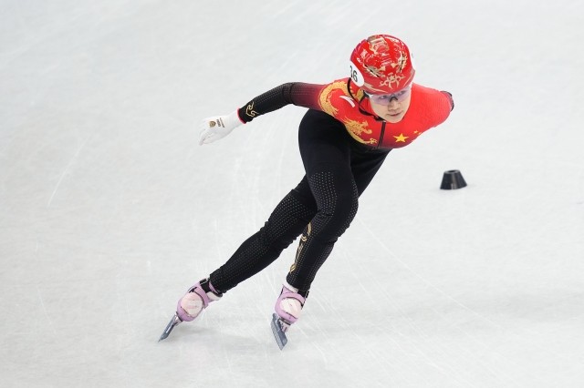 短道速滑女子1500米韩雨桐进决赛