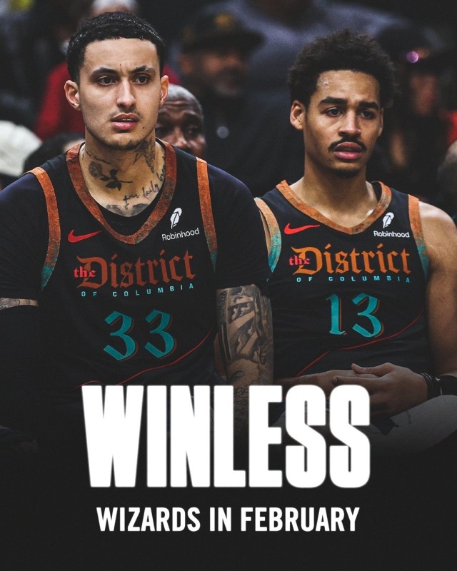 奇才队整个二月没有赢球