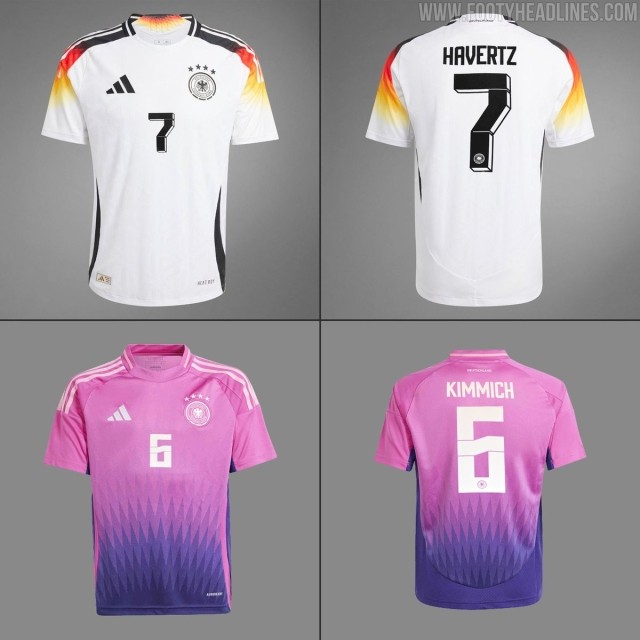 德国队欧洲杯战衣谍照曝光