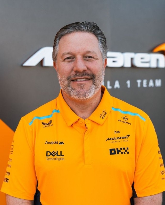 迈凯伦与车队ceo布朗续约至2030年