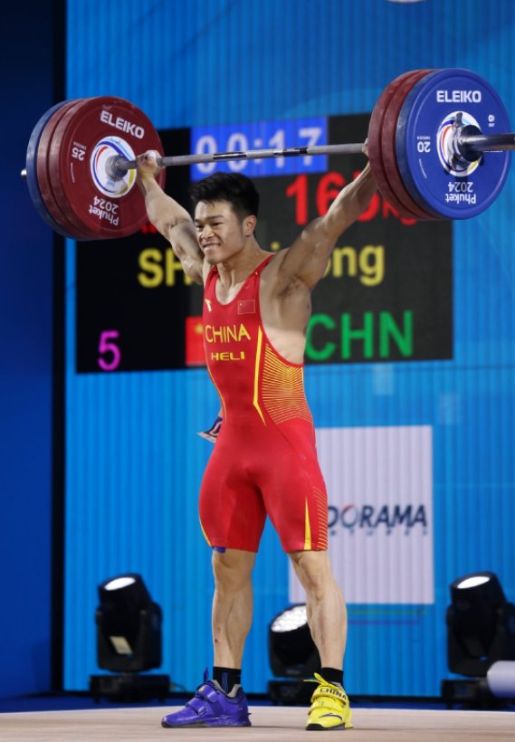 举重世界杯石智勇获1金1银