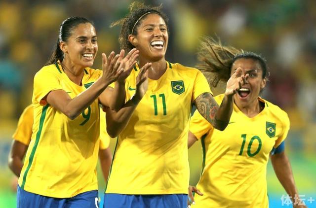 巴西女足射手王遗憾伤退独占奥运历史射手榜首位