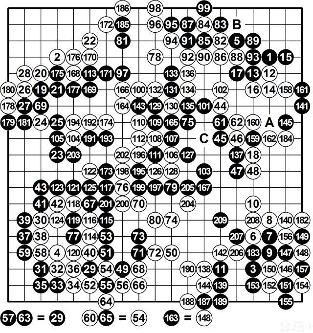 烂柯图棋谱图片