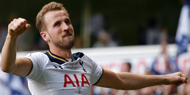 凯恩 鲁尼破门 热刺2-1胜曼联