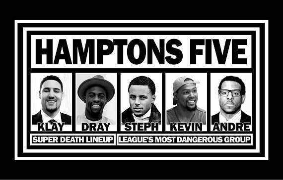 勇士汉普顿斯五小金特里他们简直是杰克逊5兄弟