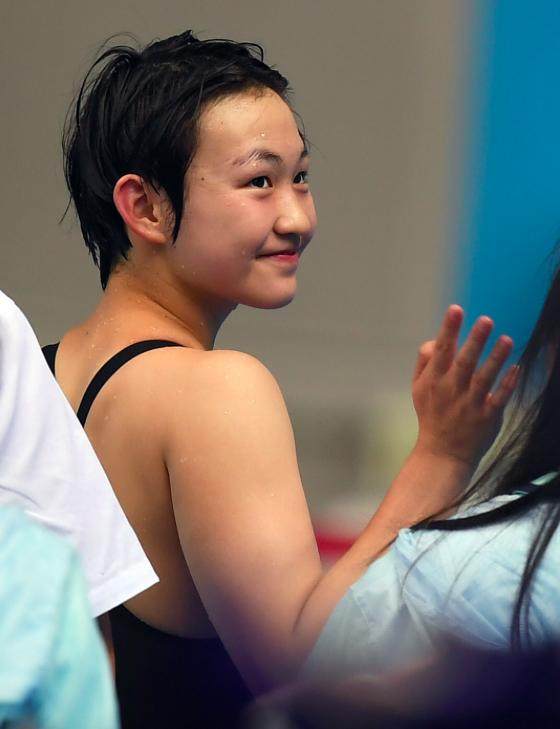 专访李冰洁:亚运会定好目标 孙杨莱德基都是榜样