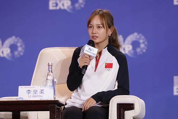 短道奥运冠军李坚柔转项单板滑雪:要挑战就是极限