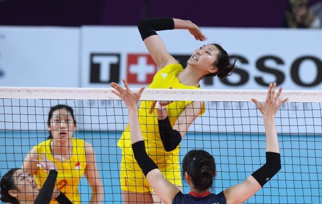 数据分析中国队首秀赢在哪 袁心玥拦网成最大利器