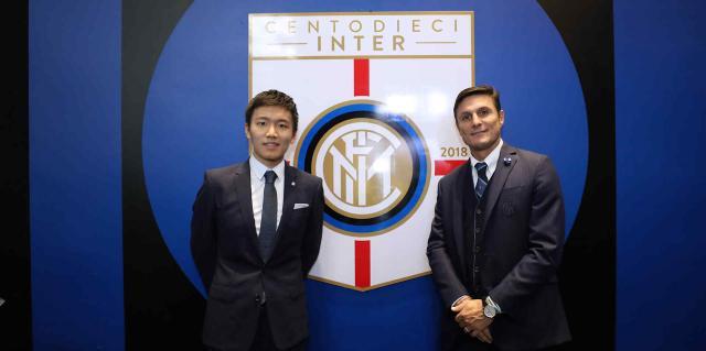 国米展馆精彩活动不断张康阳萨内蒂现身进博会