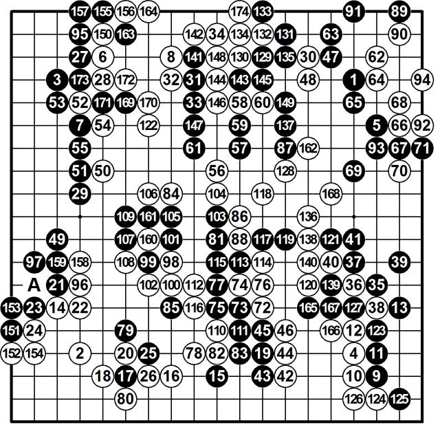 烂柯图棋谱图片