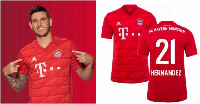 最高纪录的球员,法国人卢卡斯·埃尔南德斯接过了拉姆留下的21号球衣