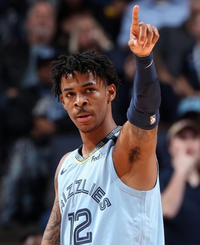 莫兰特率灰熊冲击季后赛席位