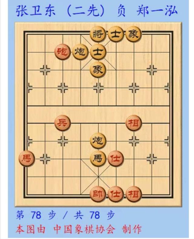 专业业余让先赛第二场战罢,张卫东大意失荆州