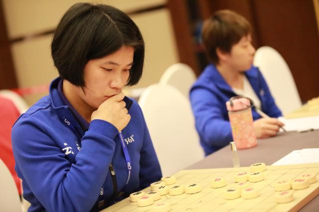 象棋女子明星赛第三场赵冠芳不败晋级四强