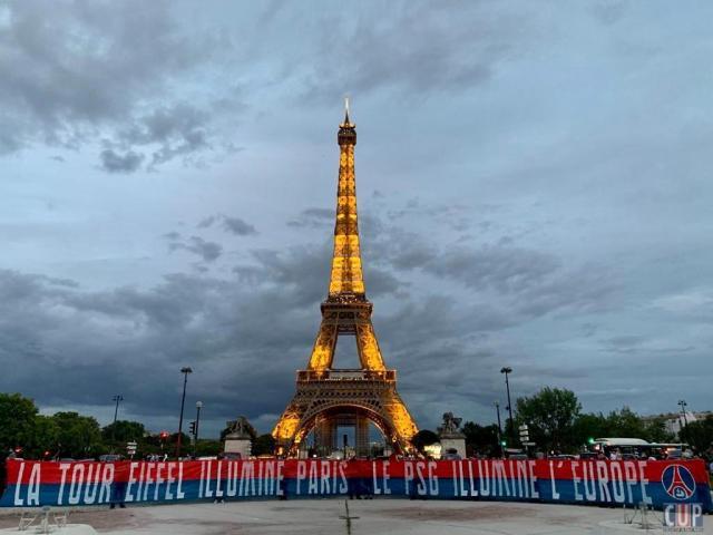 凯旋门圣母院卢浮宫 今天全巴黎都属于圣日耳曼