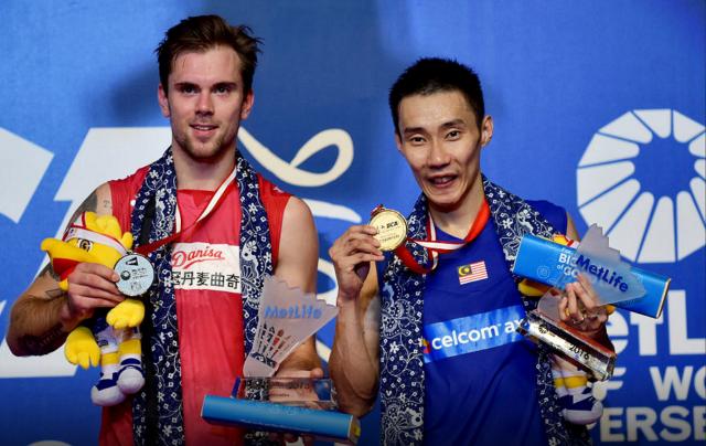 约根森退役前最后一战 李宗伟:他是位难缠的对手