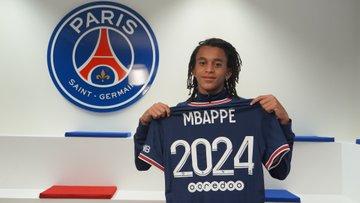 姆巴佩14岁弟弟入选法国U16 哥哥踢前锋 他踢中场