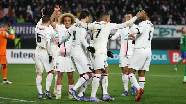 【法国杯】姆巴佩梅开 拉莫斯登场 巴黎3比0第5级队
