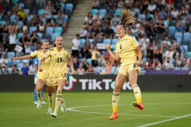 【女足欧洲杯】比利时创历史出线 冰岛102分钟绝平