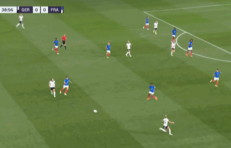 【女足欧洲杯】波普梅开二度 德国2比1法国进军决赛