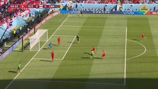 【世界杯】恩博洛推射破门，瑞士1-第8张图片