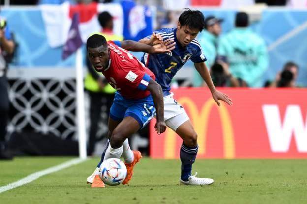 【世界杯】日本失误成就富勒，哥斯达黎加1射正取胜