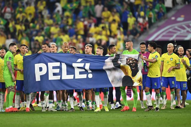 Players honor Pelé after victory over South Korea.jpg