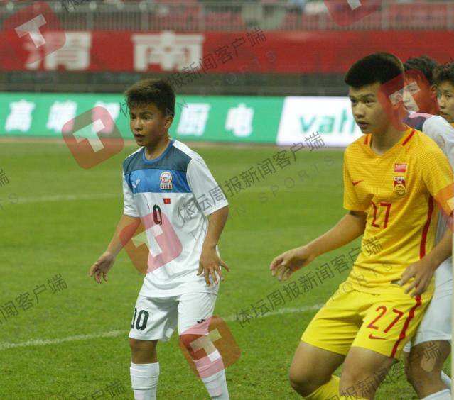 2019年对阵吉尔吉斯队的中国03年龄段球队27号刘浩帆是参加U20亚洲杯的中国队仅有的2人有过对阵吉尔吉斯经历的球员之一_副本.png