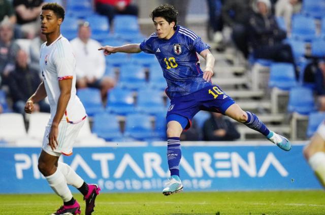 日本国奥队在西班牙以2比3输给比利时U21队.jpg