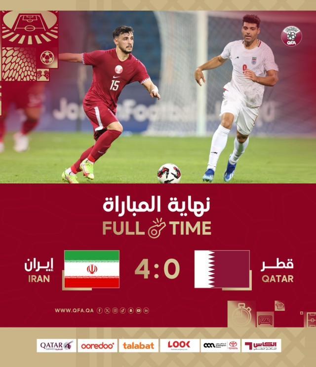 5-卡塔尔队下半时崩盘 ，0比4负伊朗队.jpg