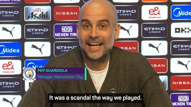 The only scandal was how we played  Guardiola not impressed by Barcelona corruption question720-0001.jpg