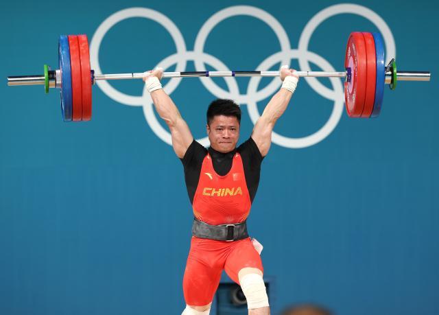 巴黎奧運會丨舉重——男子61公斤級：中國選手李發(fā)彬奪冠XxjpseC010497_20240807_MVPFN0A001.jpg