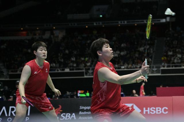 （体育）（2）羽毛球——新加坡公开赛：刘圣书_谭宁晋级女双八强XxjpseC007165_20250529_PEPFN0A001.jpg