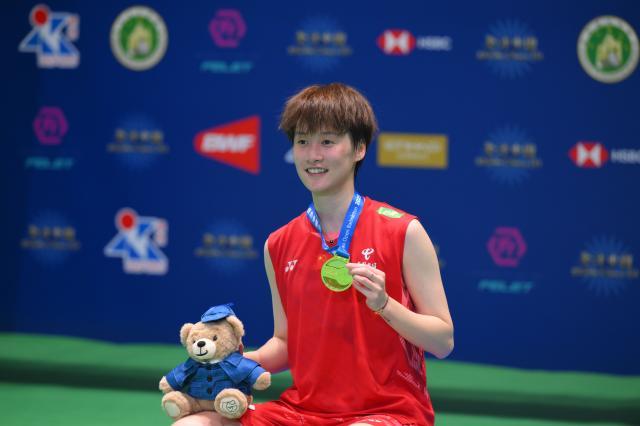 （體育）（1）羽毛球——澳門公開賽：陳雨菲奪冠XxjpseC007191_20250803_PEPFN0A001.jpg