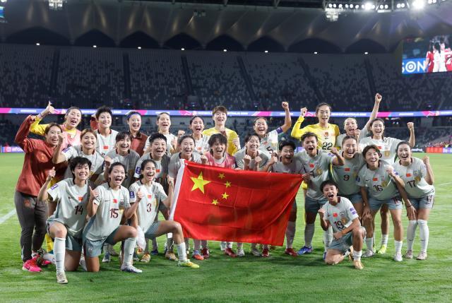 （体育）（3）足球——女足亚洲杯：中国队胜朝鲜队XxjpseC000396_20260309_PEPFN0A001.jpg
