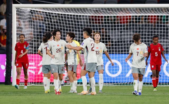 （体育）（11）足球——女足亚洲杯：中国队胜孟加拉国队XxjpseC000164_20260303_PEPFN0A001.jpg