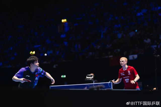 第二场男单 林诗栋0-3费利克斯&middot;勒布伦 微博@ITTF国际乒联 图片3.jpg